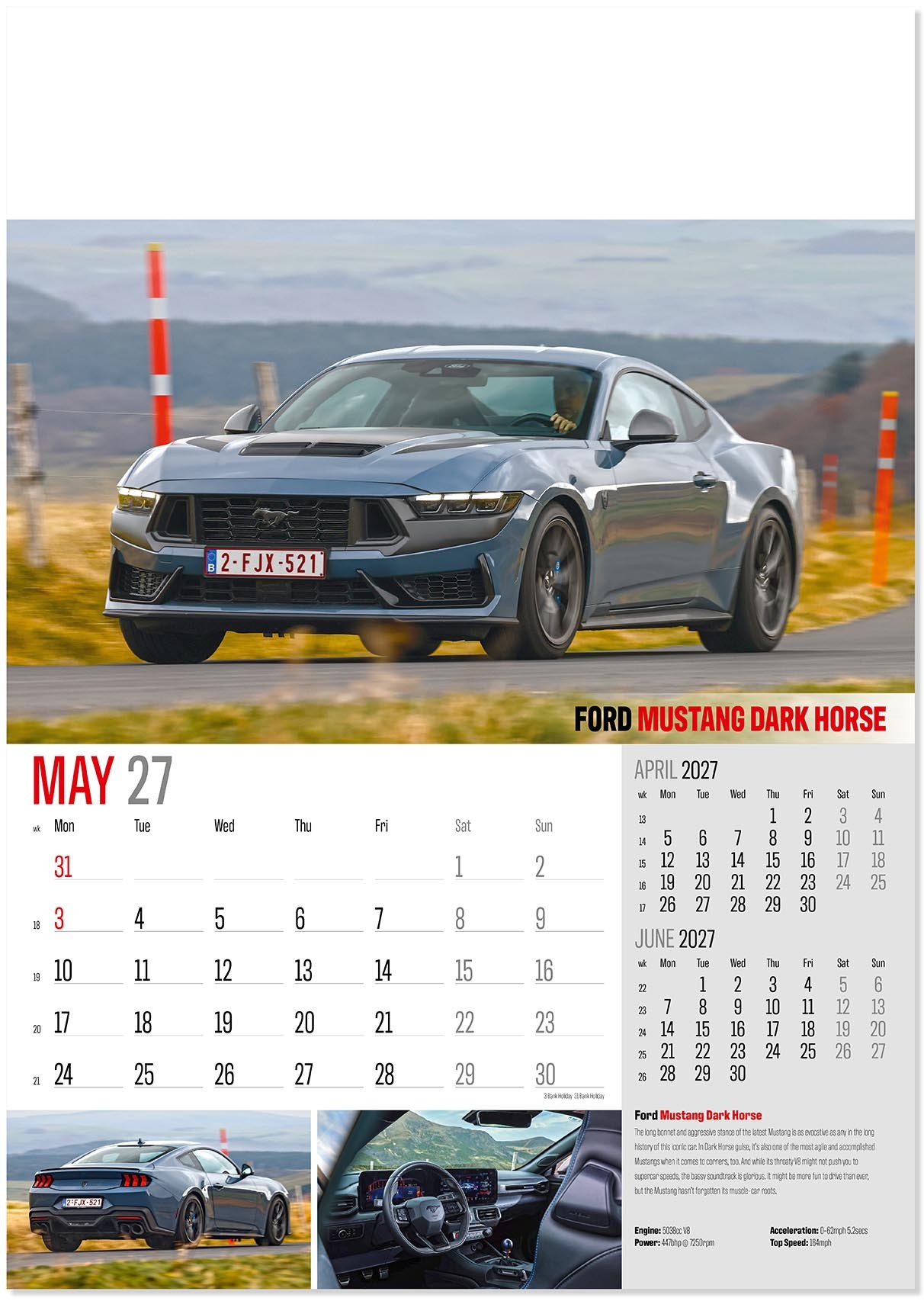 Marques of Distinction Wall Calendar