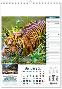 Endangered Species Calendar