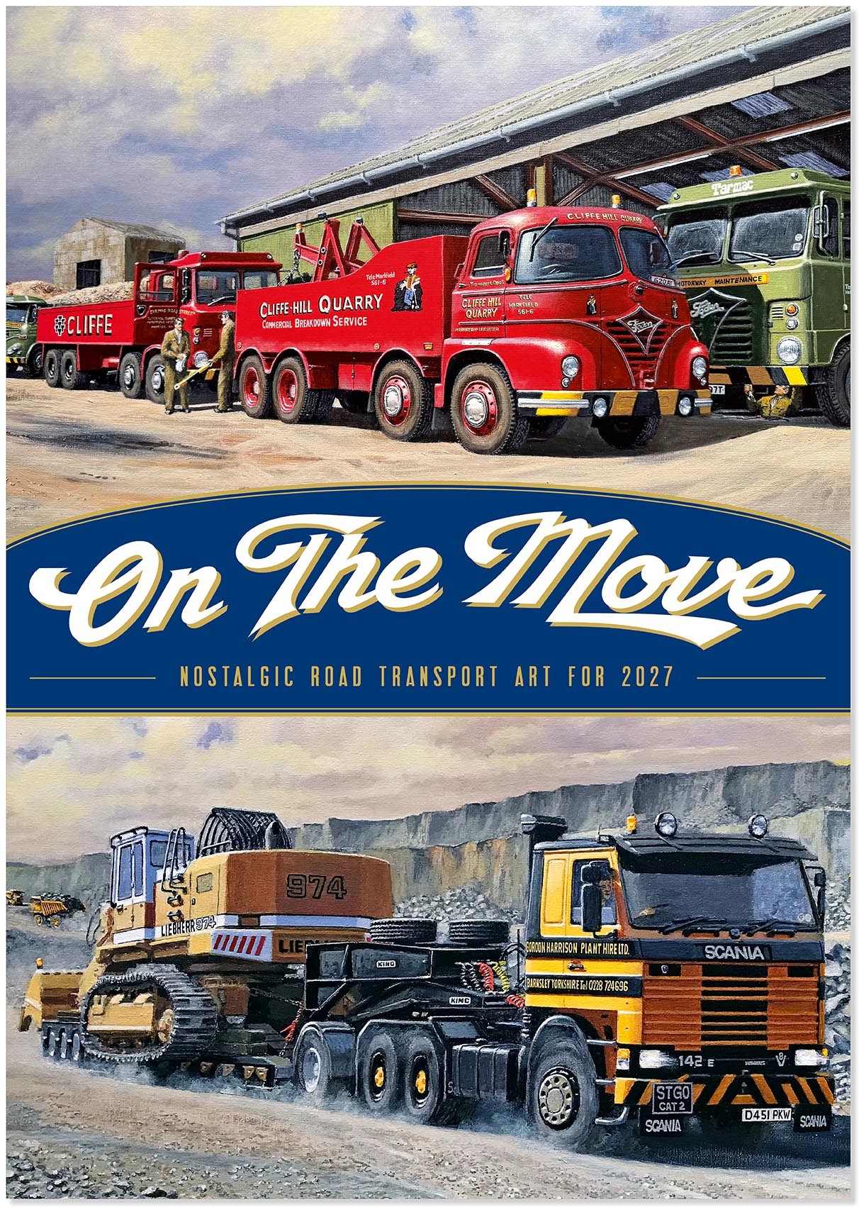 On the Move Wall Calendar