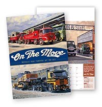 On the Move Wall Calendar