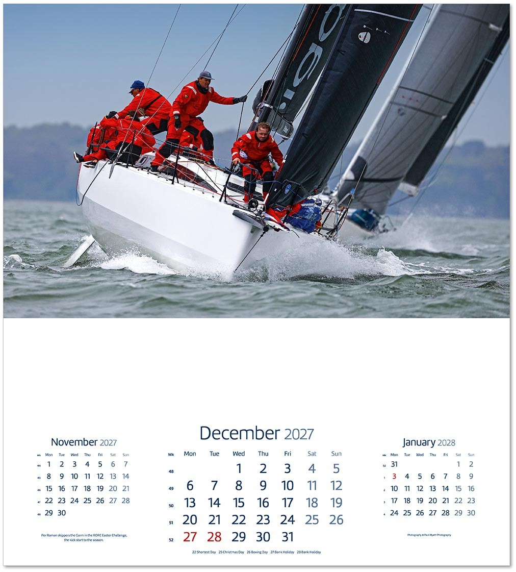 Spirit of Adventure Calendar
