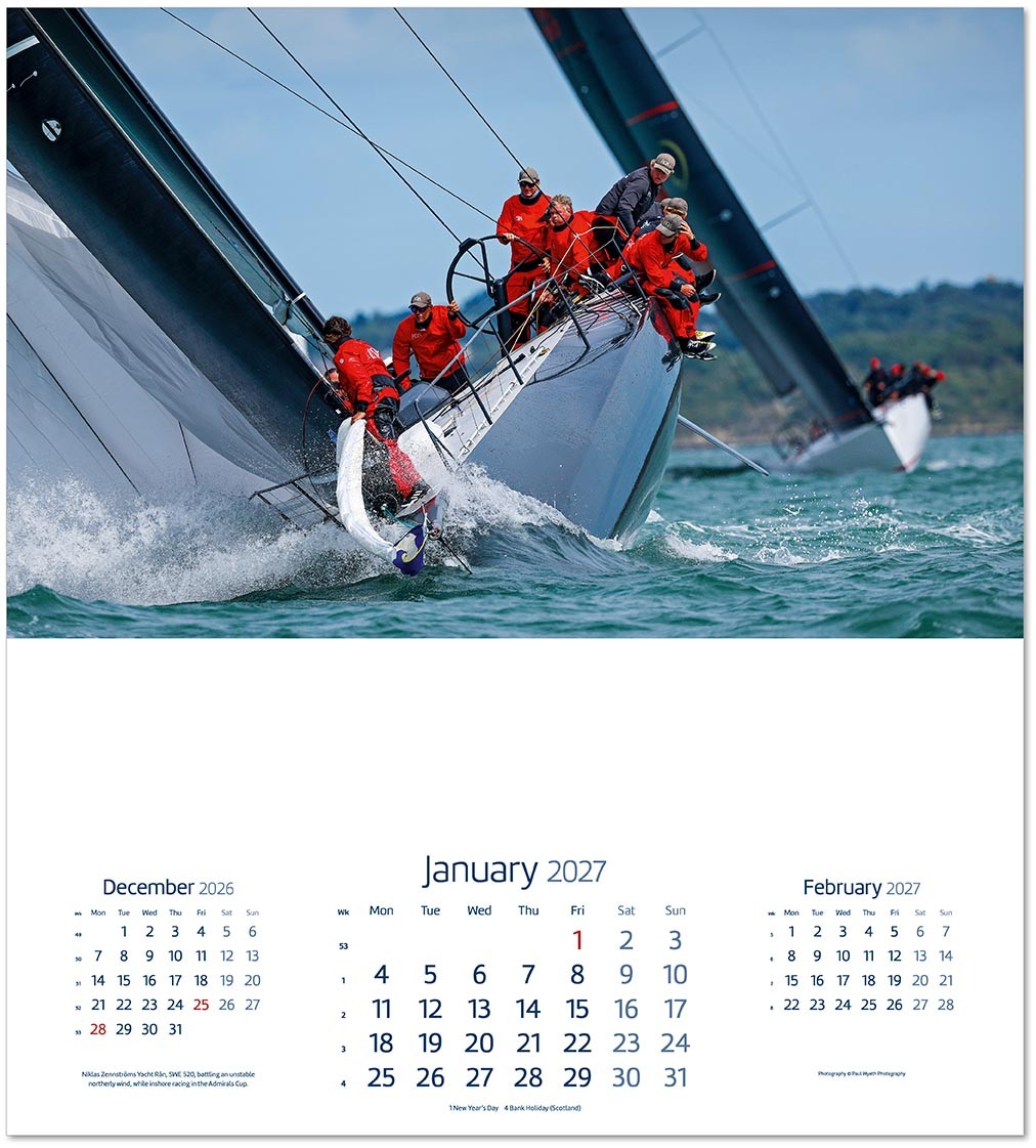 Spirit of Adventure Calendar