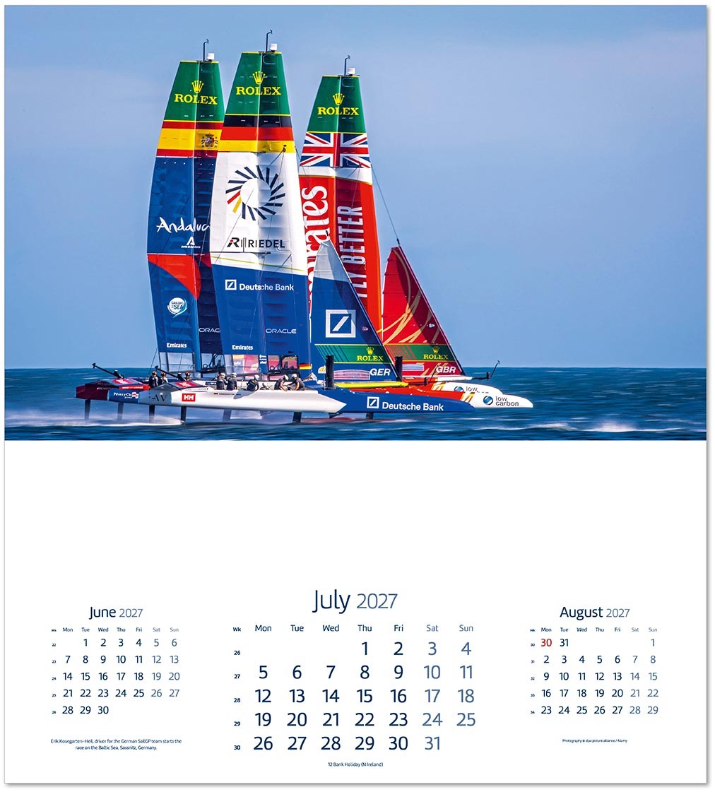 Spirit of Adventure Calendar