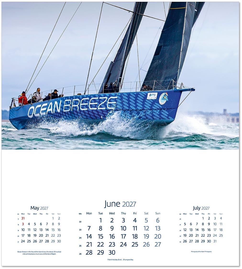 Spirit of Adventure Calendar