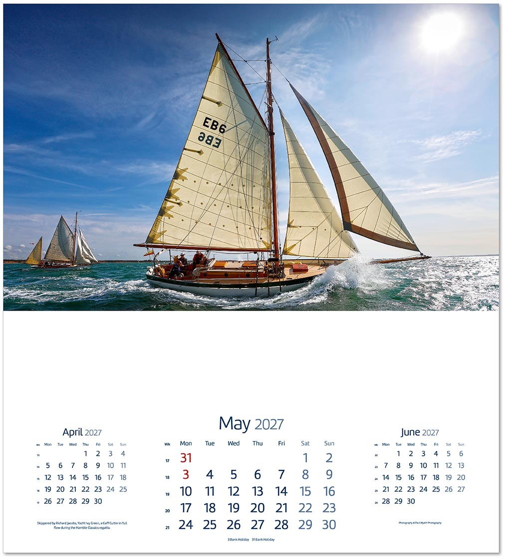 Spirit of Adventure Calendar