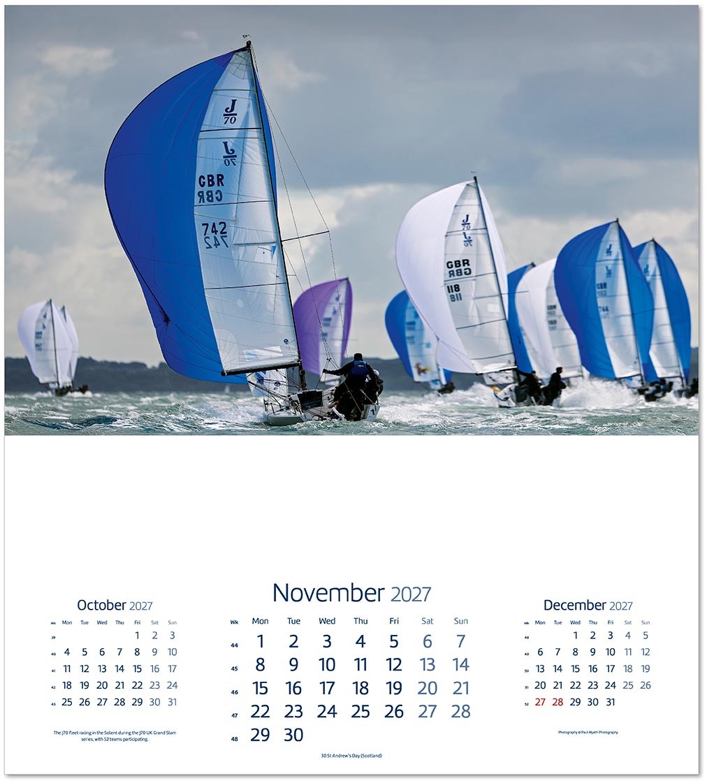 Spirit of Adventure Calendar