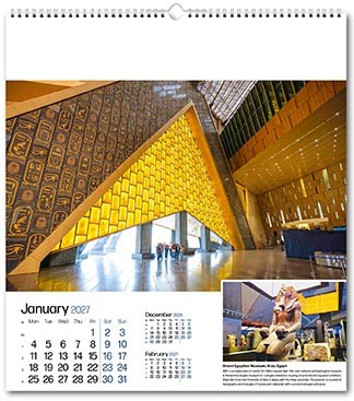 Iconic Structures Wall Calendar