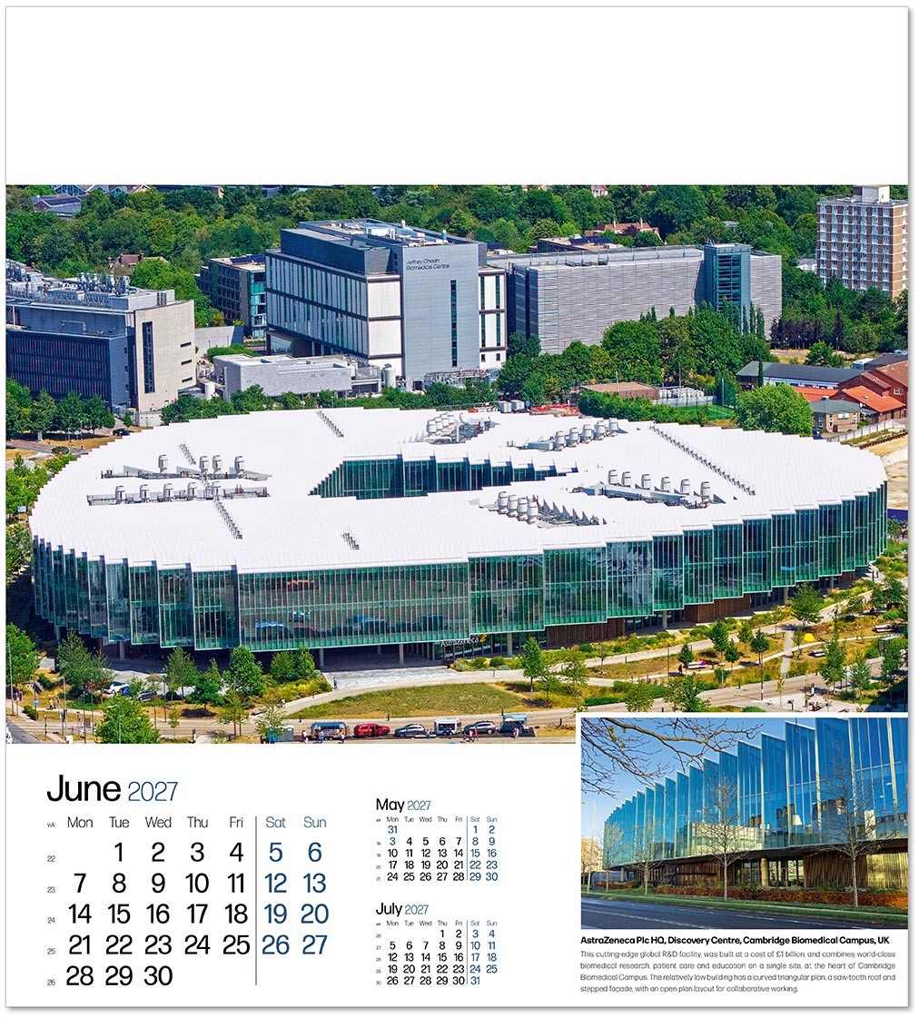 Iconic Structures Wall Calendar