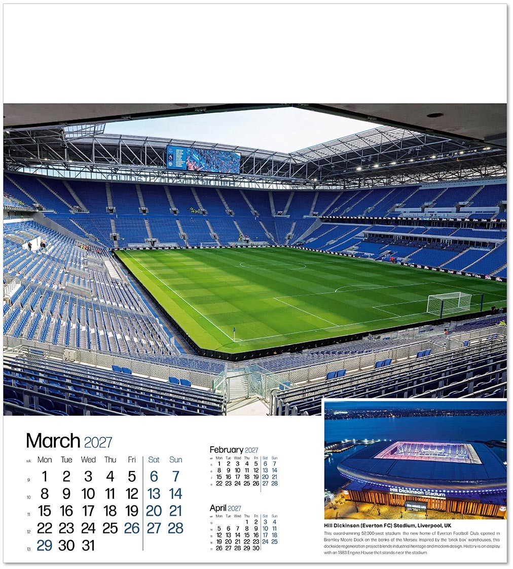 Iconic Structures Wall Calendar