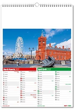 Beauty of Wales Calendar