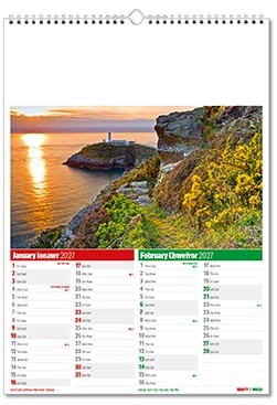 Beauty of Wales Calendar