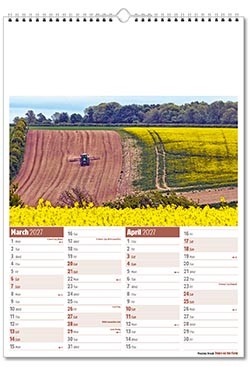 Down on the Farm Calendar