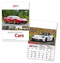 Performance Cars Wall Calendar