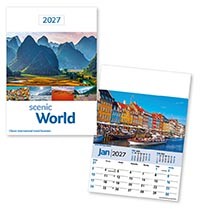 Scenic World Wall Calendar